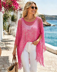 💐Summer Metallic Crochet Cover-Up – Lightweight, Flowy & Effortlessly Stylish summer outfit