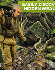 🥳2026 HOT SALE🥳💞50K+ SOLD!🔎💎 50% OFF! 360° Handheld Detector – High sensitivity for gold, rings & coins. Lightweight design, easy for seniors. Start your treasure hunting adventure now. 🧭🕊️