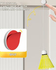 Automatic rebound badminton trainer