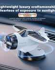 🔥Solar powered airplane shaped car ornaments