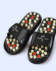 Stimulate the tibia to improve blood circulation🏃♀️Acupressure and Magnetic Therapy Slippers 🔥