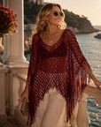 💐Summer Metallic Crochet Cover-Up – Lightweight, Flowy & Effortlessly Stylish summer outfit