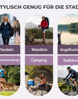 💜 LETZTER TAG - 49% RABATT 💜 3-in-1 Wasserdichte Damenjacke – Regen, Wind & Kälte, alles abgedeckt