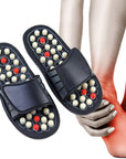 Stimulate the tibia to improve blood circulation🏃♀️Acupressure and Magnetic Therapy Slippers 🔥
