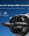 🔥Solar powered airplane shaped car ornaments