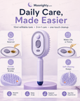 💧 Electric Spray & Massage Hairbrush – soothing scalp massage, fine mist spray & smooth hair care, detangling, nourishment & relaxation ✨