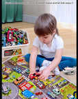 Alloy model car set