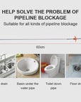 📢📢50% OFF !! ⏰ Unclog Kitchen Sinks Fast! Drain Cleaning Hook, Targets Blockages Precisely💪🛡️