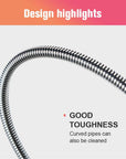 📢📢50% OFF !! ⏰ Unclog Kitchen Sinks Fast! Drain Cleaning Hook, Targets Blockages Precisely💪🛡️