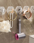 5 PCS Punch-Free Ripple Wall Adhesive Hooks