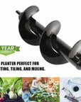 Easy Gardening Auger Spiral Drill Bit🌱