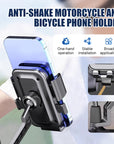 Anti-Shake Motorcycle and Bicycle Phone Holder