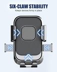 Anti-Shake Motorcycle and Bicycle Phone Holder