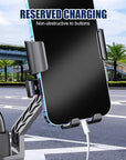 Anti-Shake Motorcycle and Bicycle Phone Holder