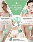 Electric Long Handle Exfoliating Bath Brush