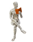 Modern Reading Woman Statue