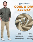 👖50% OFF🛠️MultiPants – High Stretch Multi-pocket Durable Cargo Pants 2