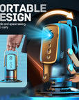 Auto Face Tracking Phone Holder with Gesture Control