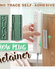 No Trace Self-Adhesive Row Plug Retainer