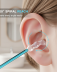 💐Gentle Spiral Ear Cleaner – Soft silicone, safe & gentle 🌸🛡️【Limited Offer】