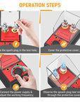 Spark Plug Tester with Dual Testing Hole