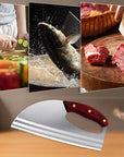 🥳2026 HOT SALE🥳💞50K+ SOLD!✨🥬 50% OFF! Ergonomic Kitchen Knife – Forward grip design, non-slip handle. Perfect for arthritis or weak wrists. 🍅🔪