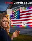 50% OFF FOR LIMITED TIME LED American Flag Light with Remote Control