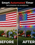 50% OFF FOR LIMITED TIME LED American Flag Light with Remote Control