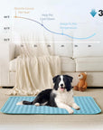 ❄️🐾Pet Cooling Mat (4x Enhanced Cooling Effect)🐶 A Summer Must-Have For Every Pet Owner