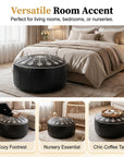 🥳2026 HOT SALE🥳💞50K+ SOLD!🏡🔊 50% OFF! High-end luxury-quality leather Versatile Round Storage Seat