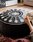 🥳2026 HOT SALE🥳💞50K+ SOLD!🏡🔊 50% OFF! High-end luxury-quality leather Versatile Round Storage Seat