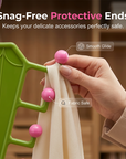 Multi-Functional V-Shaped Double Sided Hanger Storage Rack