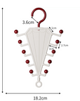 Multi-Functional V-Shaped Double Sided Hanger Storage Rack