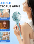 Mini Handheld Multi-Function Octopus Fan