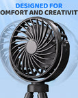 Mini Handheld Multi-Function Octopus Fan