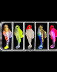 5-Piece T-Tail Soft Lure Set with Box