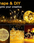 Battery-Operated Fairy String Lights