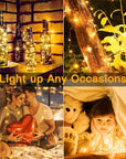 Battery-Operated Fairy String Lights