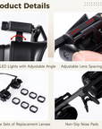 🔬 50% OFF NOW!🔍 Precision LED Magnifier Glasses – Interchangeable Lenses & Hands-Free – Tech Essential 🛠️