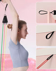 📢📢50% OFF !! ⏰💪 Build Your Dream Body Without a Gym Adjustable Resistance Band Set for Full-Body Training Anywhere