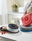 📢📢50% OFF !! ⏰Collapsible Microwave Cover with Base Mat