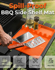 Silicone Grill Mat for Side Shelf