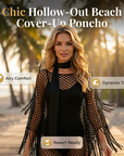 💐Summer Metallic Crochet Cover-Up – Lightweight, Flowy & Effortlessly Stylish summer outfit
