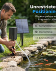 Solar Pond Aerator with Air Pump