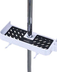 Drill-Free Shower Caddy Shelf for Slide Bar