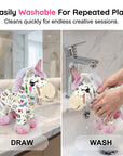 DIY Color-In Unicorn Plush Toy Kit