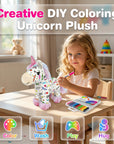 DIY Color-In Unicorn Plush Toy Kit