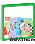Educational Paper Folding Puzzle Game for Kids