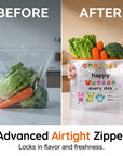 Reusable Aluminum Foil Sealable Storage Bags (10-Pieces)