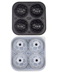Football Shape Silicone Ice Ball Mold